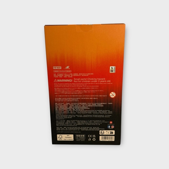 POP MART The Monsters Big Into Energy Rock The Universe Vinyl Plush Doll Labubu - Picture 7 of 12